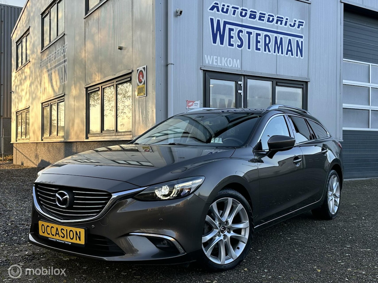 Mazda 6 Sportbreak - 2.5 SkyActiv-G 192 GT-M Clima Cruise Navi Led Bose Standkachel etc - AutoWereld.nl