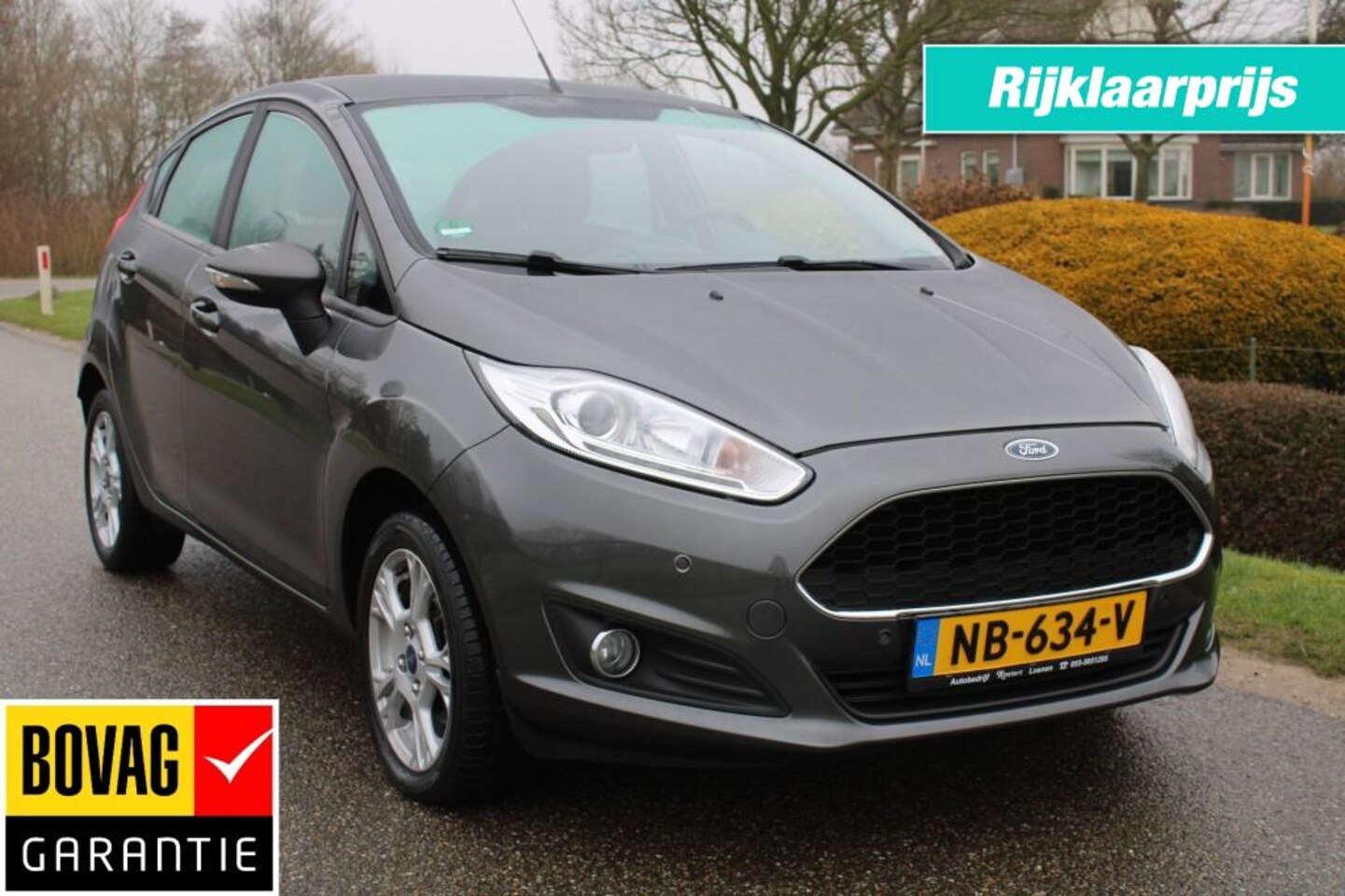 Ford Fiesta - 1.0 80pk Style Ultimate 5-drs Airco/Cruise/Bluetooth/Navi/PDC - AutoWereld.nl