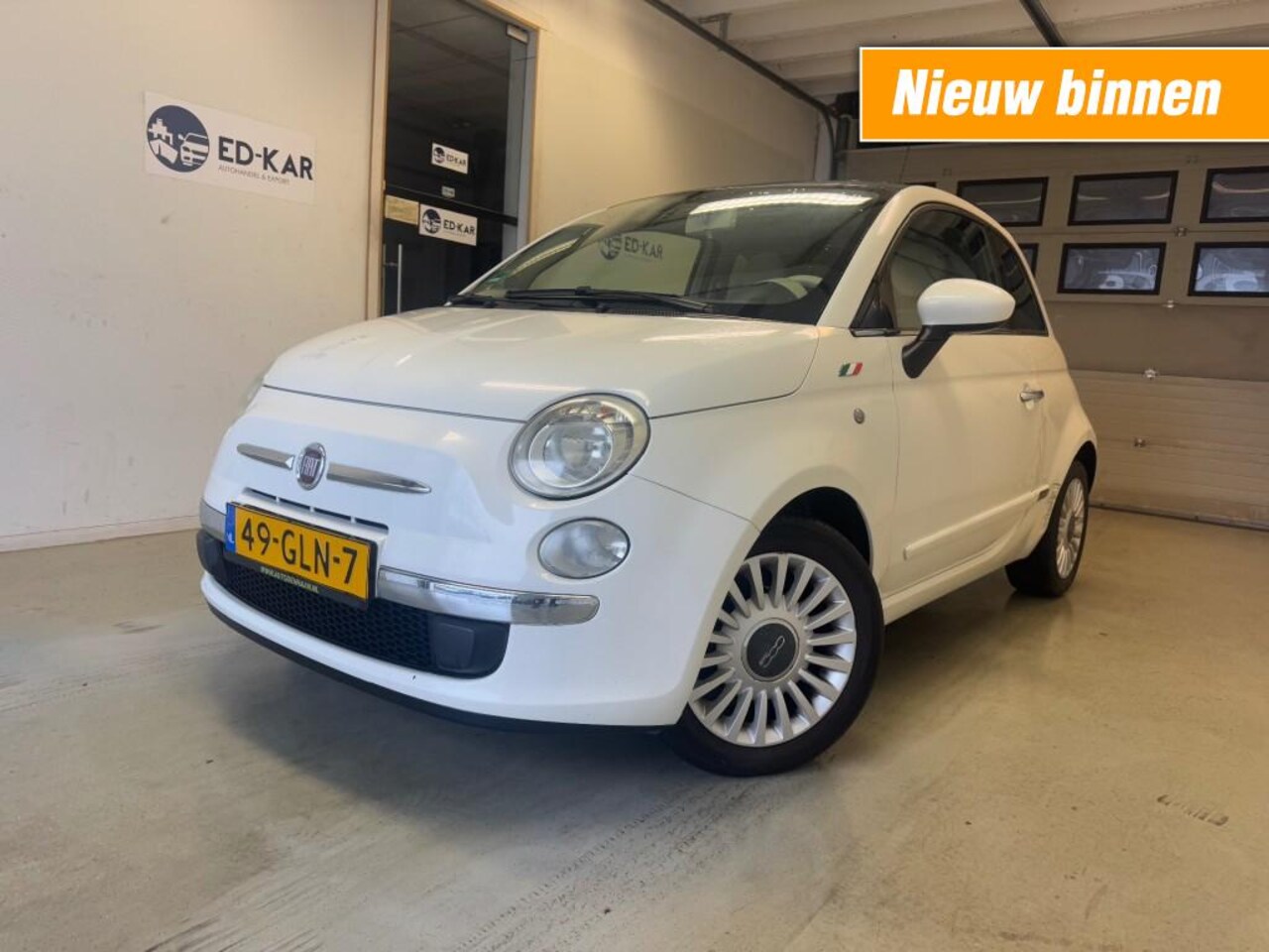 Fiat 500 - 1.2 Lounge CLIMA PANO LMV NAP APK 9-2025 - AutoWereld.nl