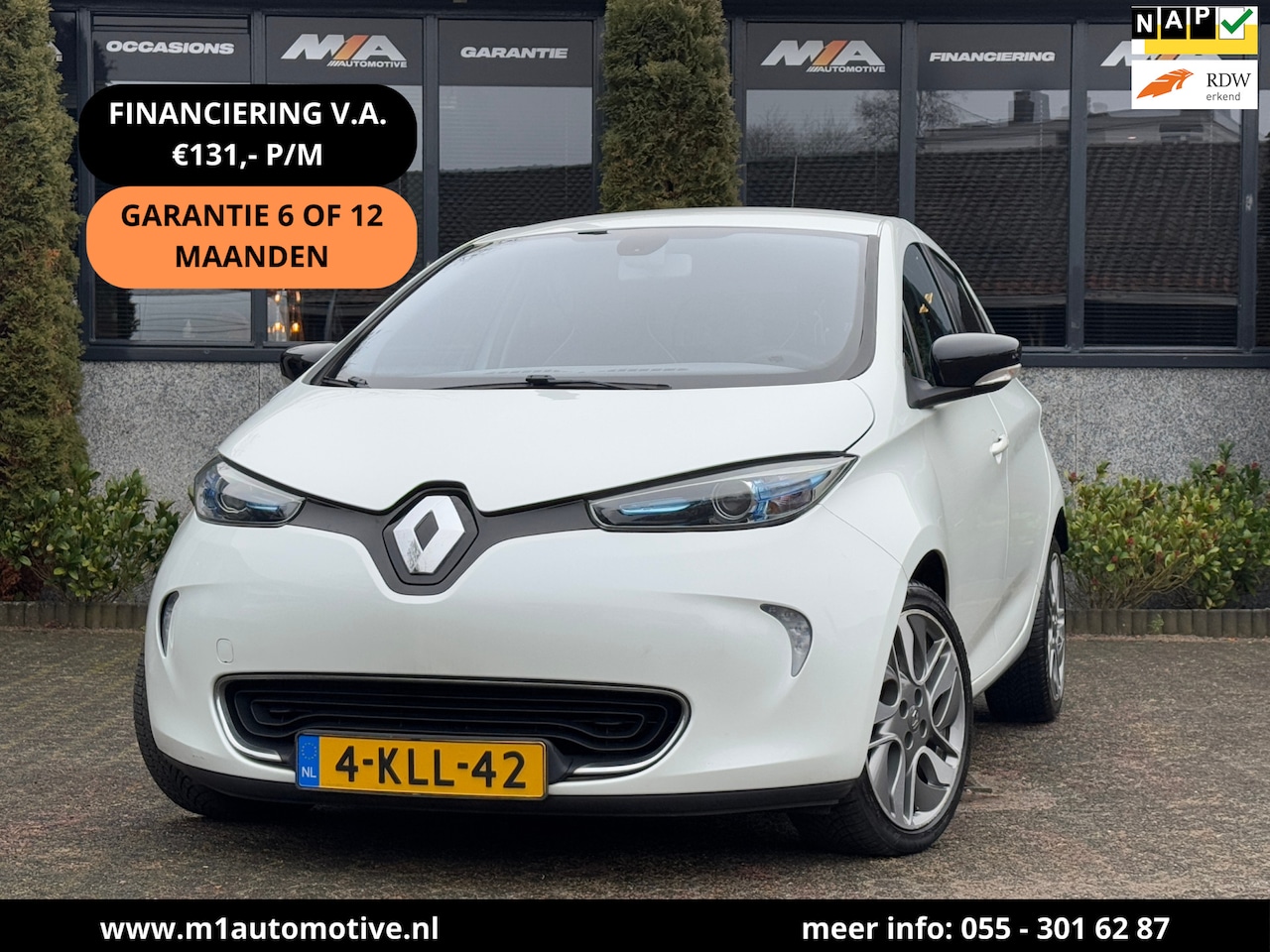 Renault Zoe - Q210 Zen | Cruise Control | Airco (INCL ACCU) - AutoWereld.nl