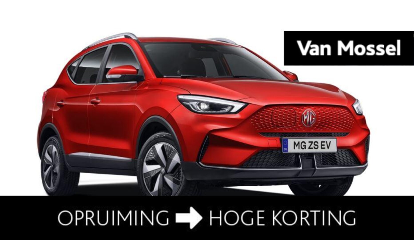 MG ZS - EV Long Range Comfort 70 kWh Dimond Red ACTIE voorraad registratiekorting /  diverse kleur - AutoWereld.nl