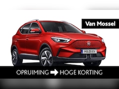 MG ZS - EV Long Range Comfort 70 kWh Dimond Red ACTIE voorraad registratiekorting / diverse kleure