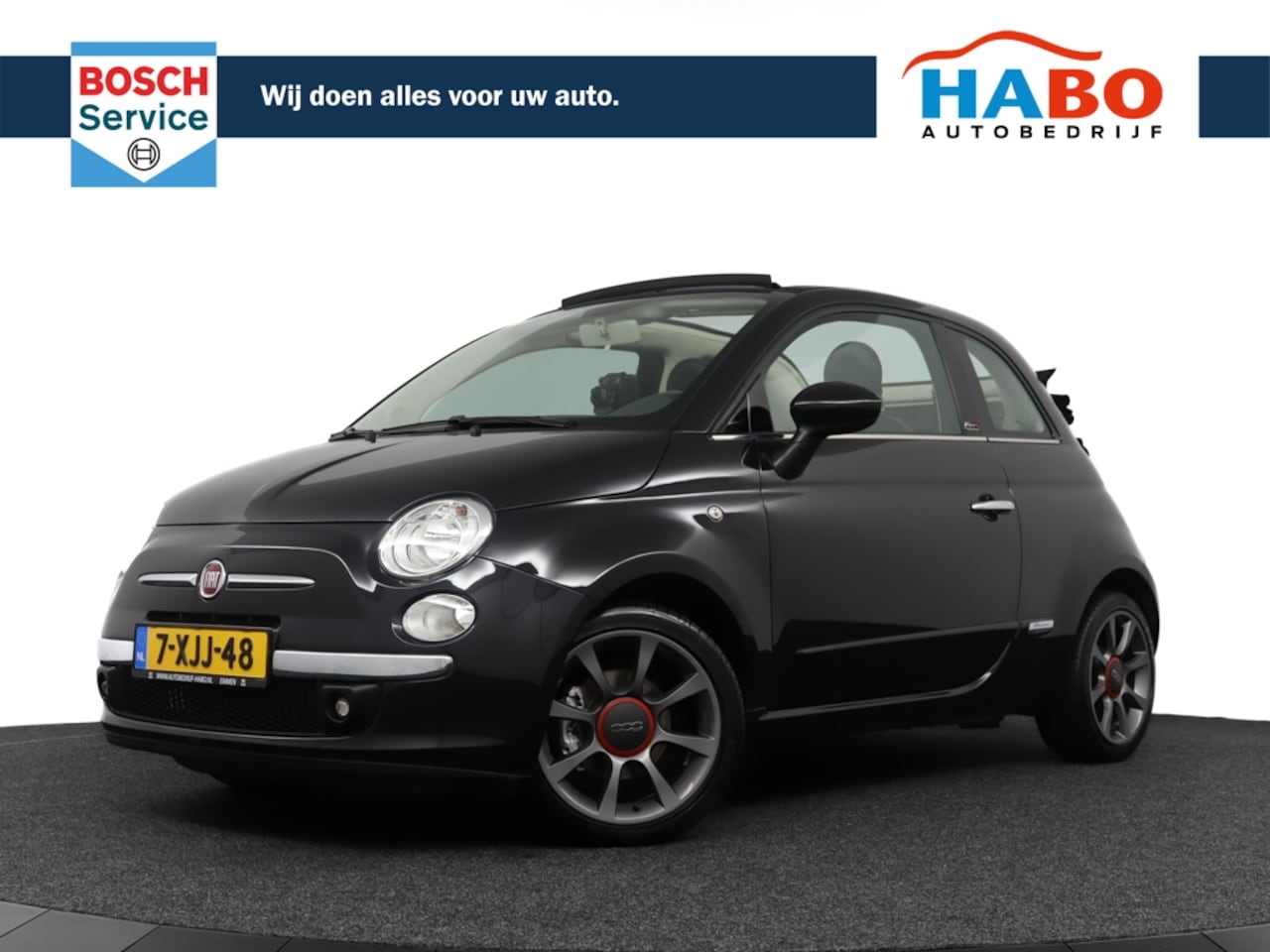 Fiat 500 C - 0.9 TWINAIR TURBO CULT 80PK AUTOMAAT ECC/CRUISE/NAV/LEDER/PARK.SENS/LMV - AutoWereld.nl