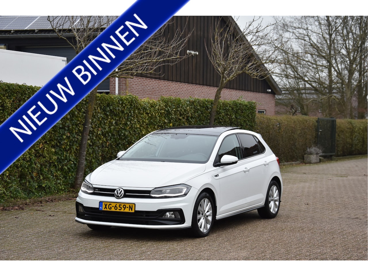 Volkswagen Polo - 96 PK TSI Highline R-Line DSG virtueel CP., Pano Led Camera NAP - AutoWereld.nl