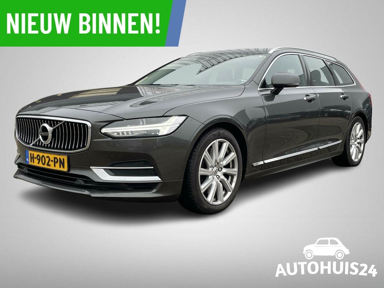 Volvo V90 - 2.0 T4 Inscription 2020 NAPPA LEDER|KEYLESS|PILOTASSIST - AutoWereld.nl