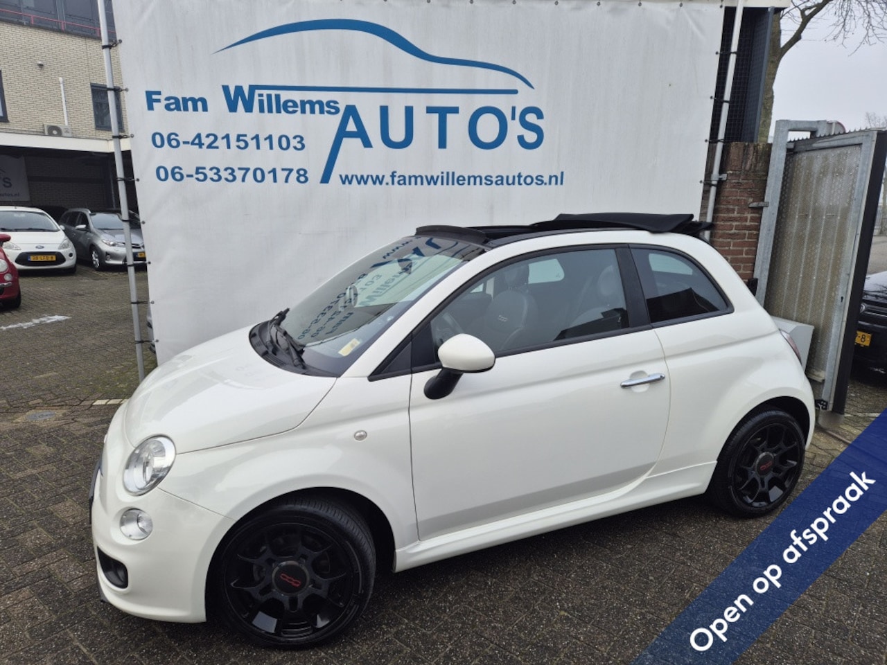 Fiat 500 - 0.9 TwinAir Easy Cabrio Airco Nap - AutoWereld.nl