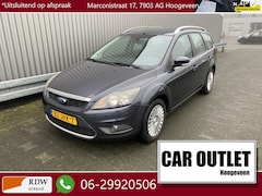 Ford Focus Wagon - 1.8 Titanium Flexi Fuel Clima, Voorruitvw, CC, PDC, LM, – Inruil Mogelijk –