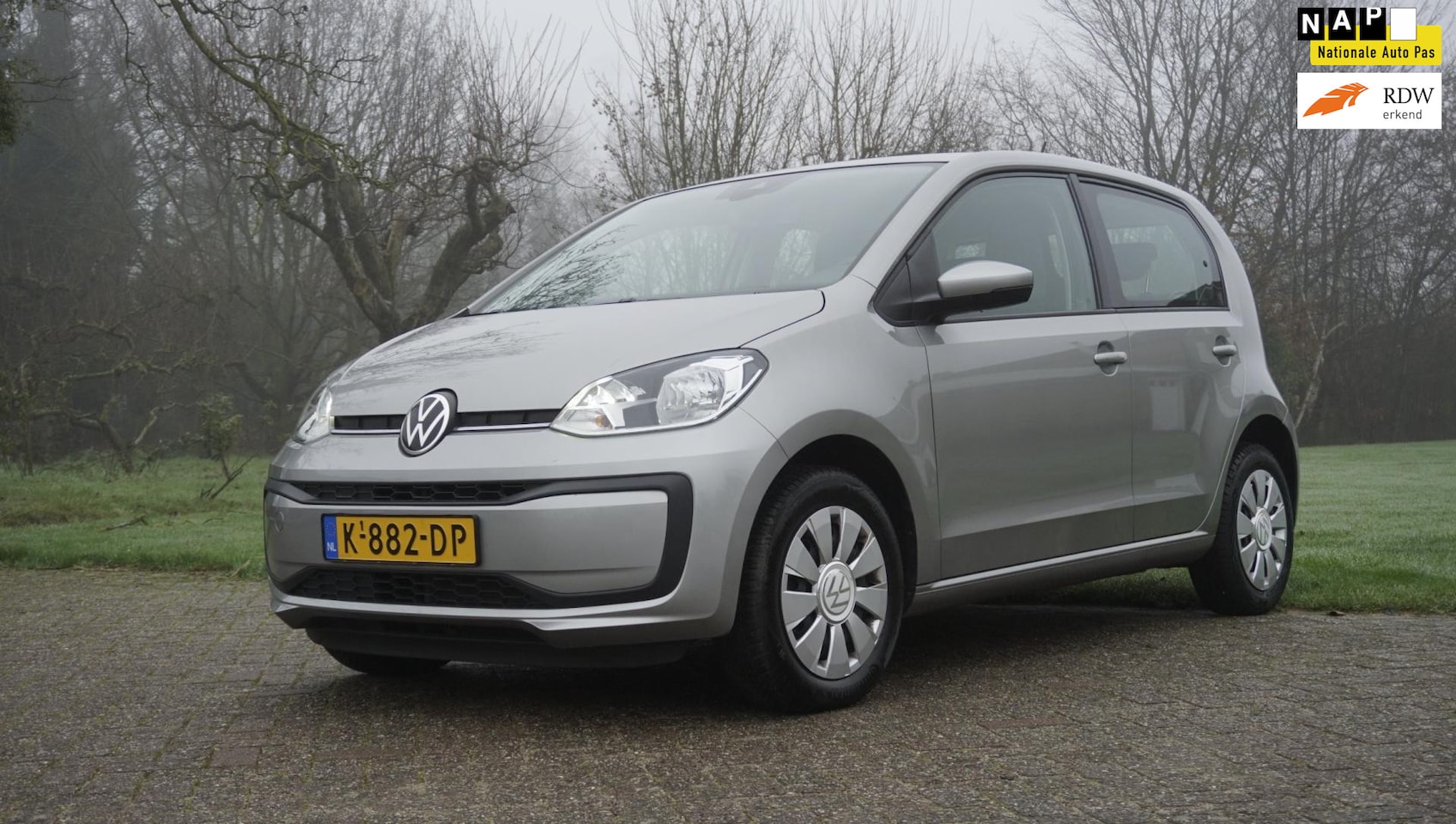 Volkswagen Up! - 1.0 BMT move up! 5 drs Airco blue tooth - AutoWereld.nl