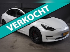 Tesla Model 3 - Performance AWD 75 kWh 2021 MODEL FSD