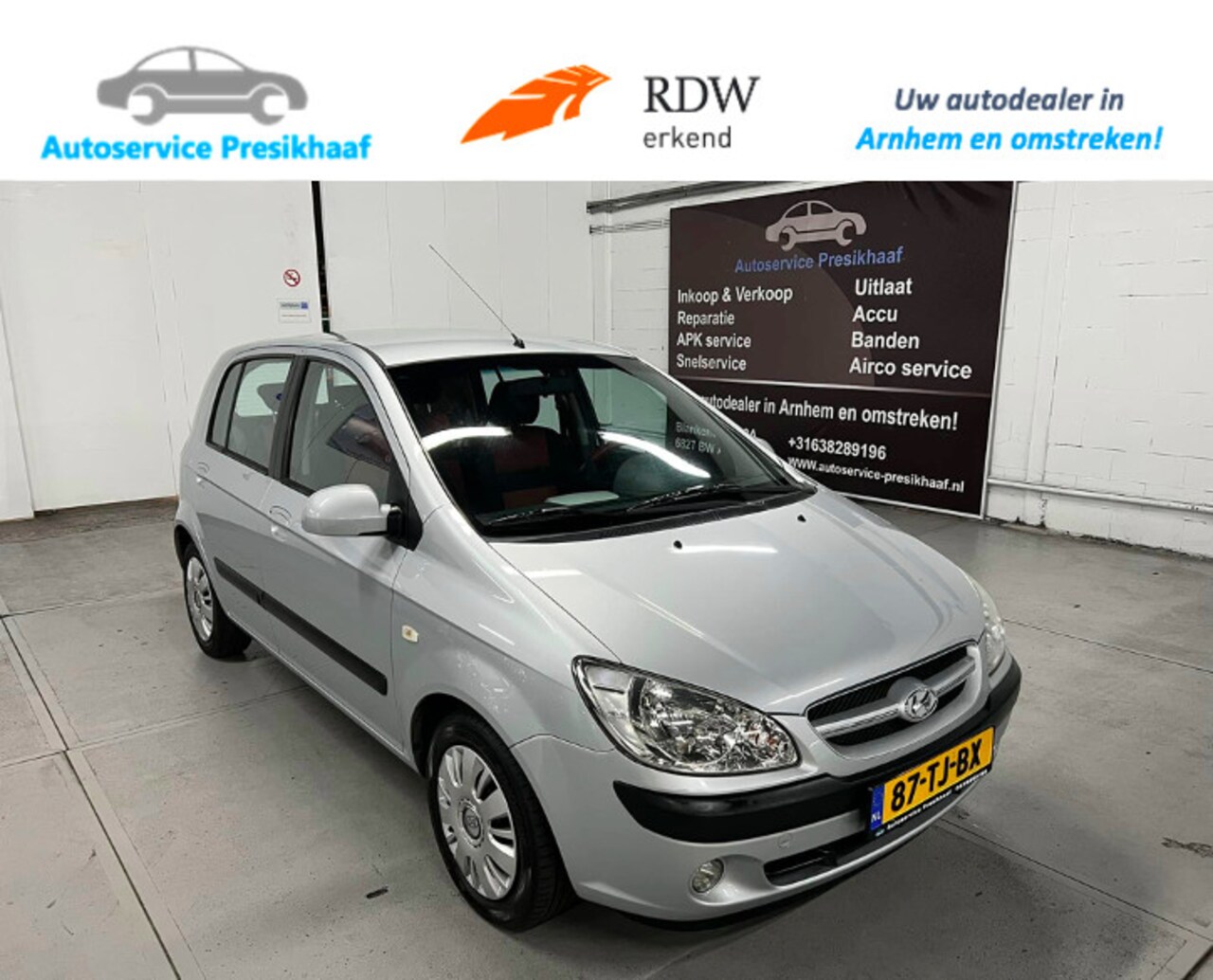 Hyundai Getz - 1.4i Active Cool AIRCO / NAP / 5-DEURS - AutoWereld.nl