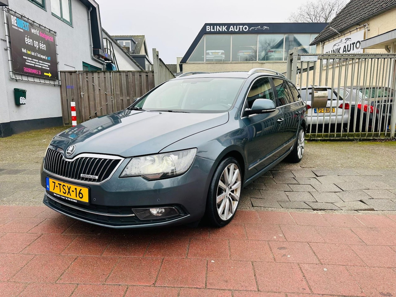 Skoda Superb Combi - 1.6 TDI Ambition Business LED/Navi - AutoWereld.nl