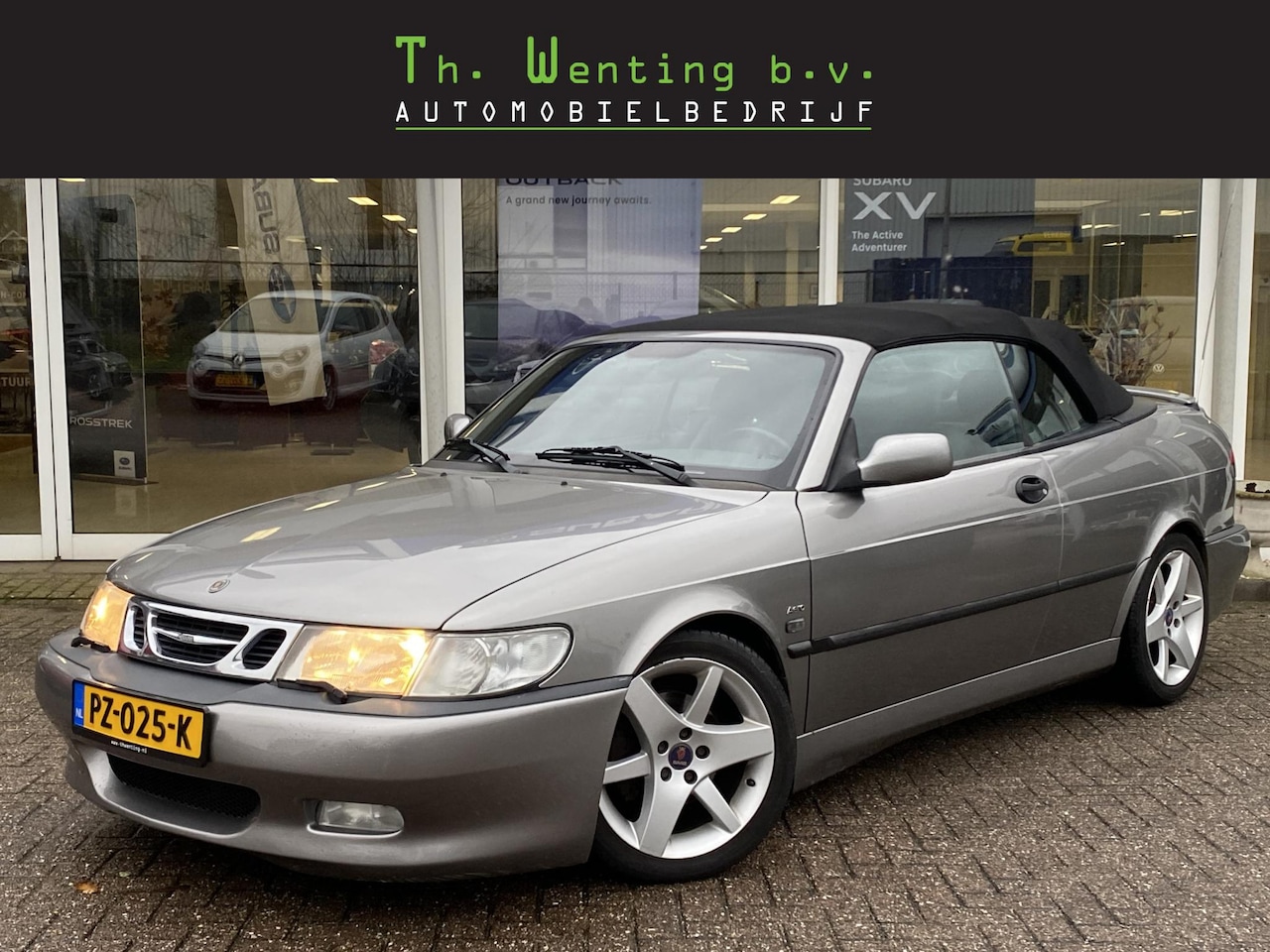 Saab 9-3 Cabrio - 2.0 Turbo Aero | In Absolute Topstaat | Automaat | Aero-pakket | Stoelverwarming | Cruise - AutoWereld.nl