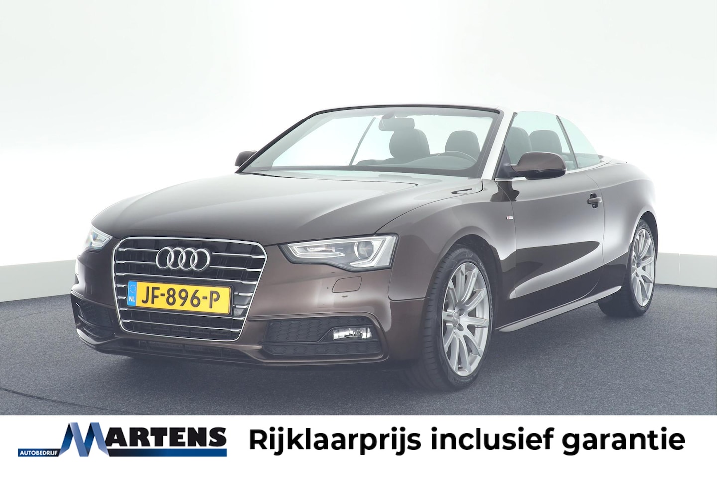 Audi A5 Cabriolet - 1.8 TFSI 177pk Multitronic 2x S-Line Nekverwarming B&O Keyless Navigatie - AutoWereld.nl