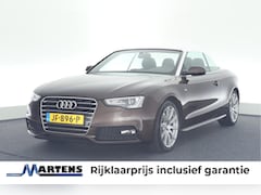 Audi A5 Cabriolet - 1.8 TFSI 177pk Multitronic 2x S-Line Nekverwarming B&O Keyless Navigatie