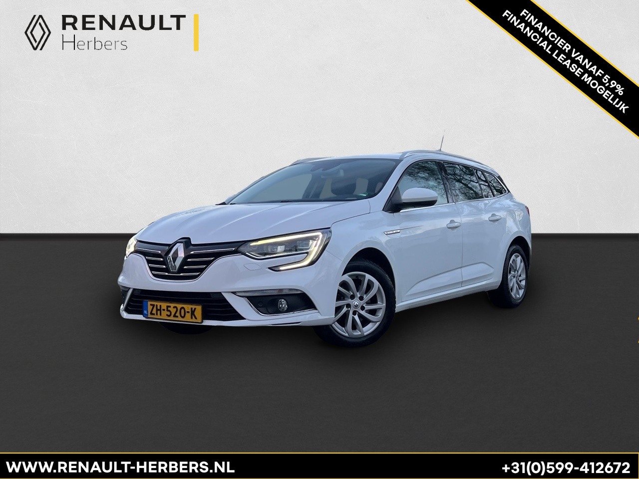 Renault Mégane Estate - 1.2 TCe Bose AUTOMAAT GROOT NAVI / TREKHAAK / STOEL VERW. / CLIMATE / CAMERA - AutoWereld.nl