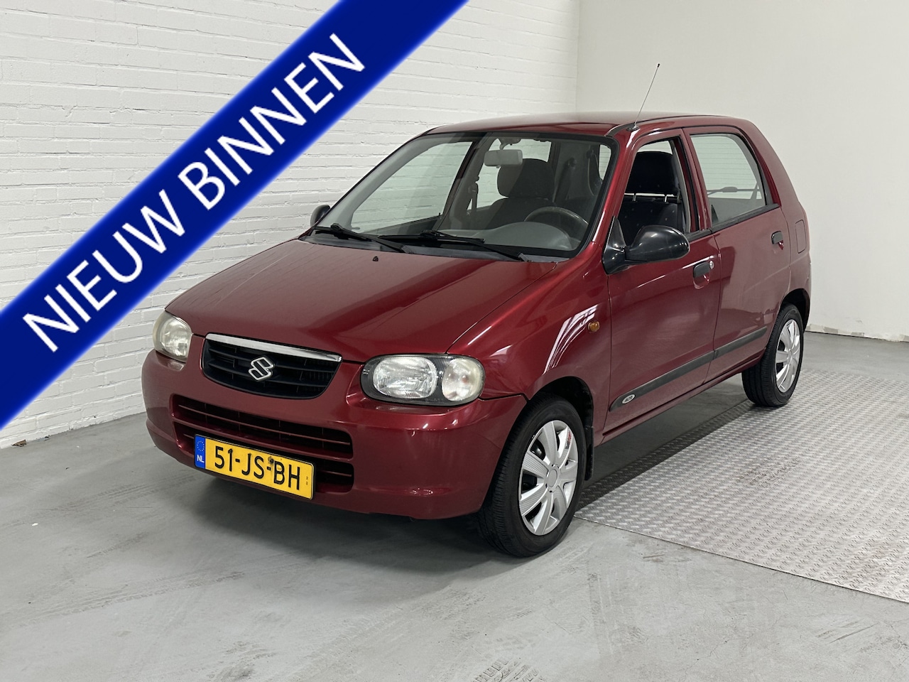 Suzuki Alto - 1.1 GLS Stuur Bkr. Elk.Ramen / C. deurvrg Dis.Riem bij 109.000km vervangen - AutoWereld.nl