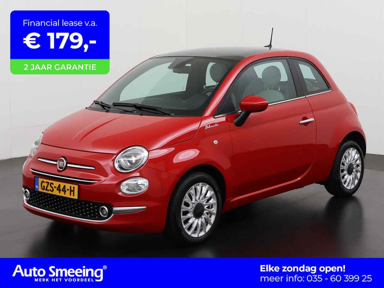 Fiat 500 - 1.0 Hybrid Dolcevita | Panoramadak | Apple/Android Carplay | Zondag Open! - AutoWereld.nl