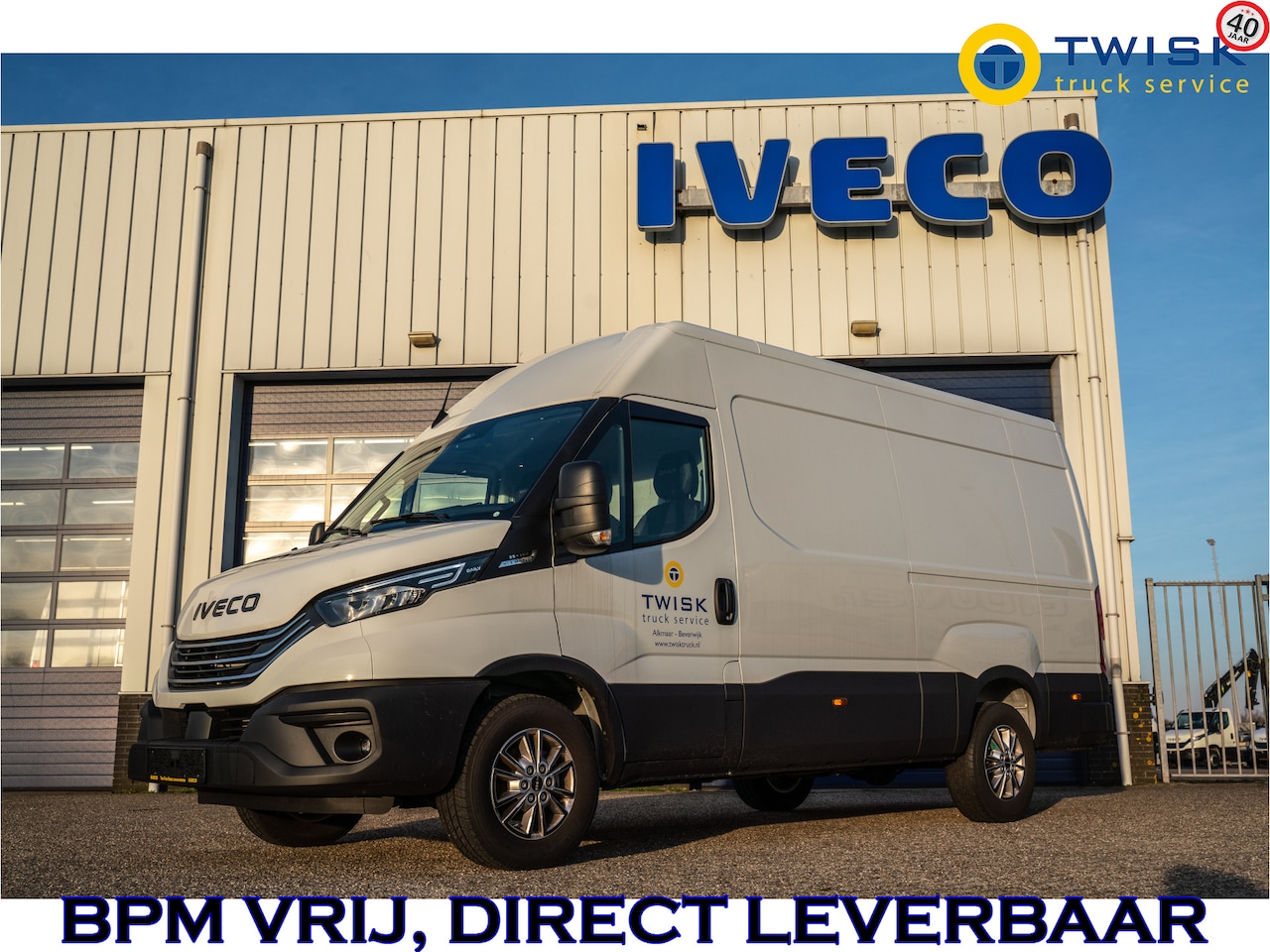 Iveco Daily - 35s16va8 Model 2024, L3 H2, kleur wit, automaat, 3500kg trekgewicht. Zeer luxe uitgevoerd - AutoWereld.nl