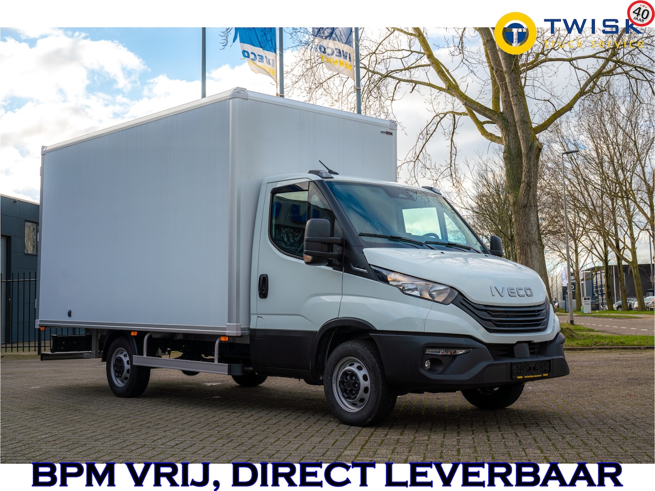 Iveco Daily - 35s14 bakwagen met deuren, 8-traps VOL-automaat, NIEUW MODEL bouwjaar december 2024, BPM v - AutoWereld.nl