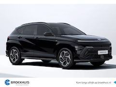 Hyundai Kona - 1.6 GDI HEV N Line Sky | € 5.284, - Voorraad Voordeel | Glazen schuif-/ kanteldak