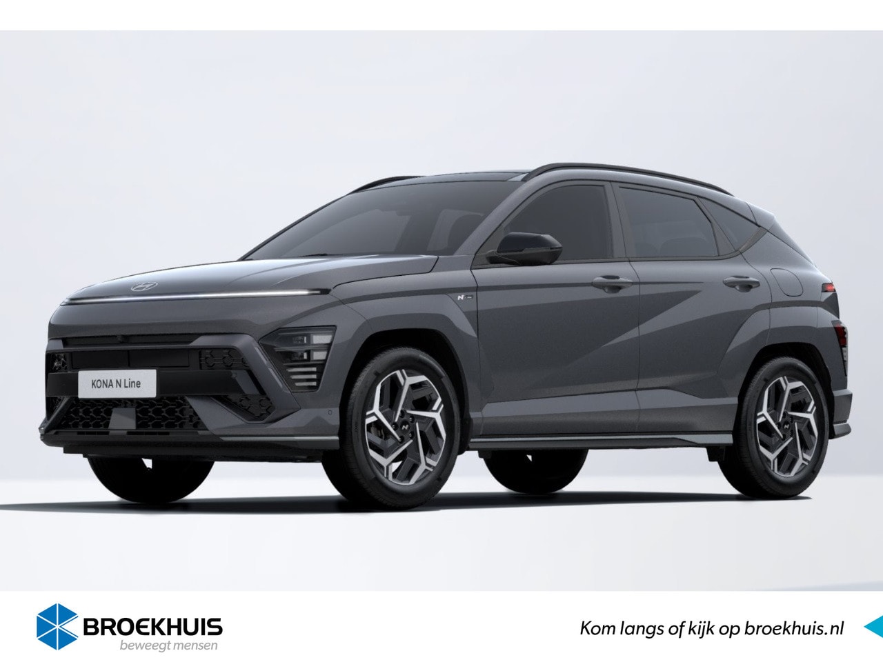 Hyundai Kona - 1.6 GDI HEV N Line Sky | € 5.284,- Voorraad Voordeel | Glazen schuif-/ kanteldak - AutoWereld.nl