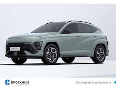 Hyundai Kona - 1.6 GDI HEV N Line Sky | € 4.489, - Voorraad Voordeel | Glazen schuif-/ kanteldak