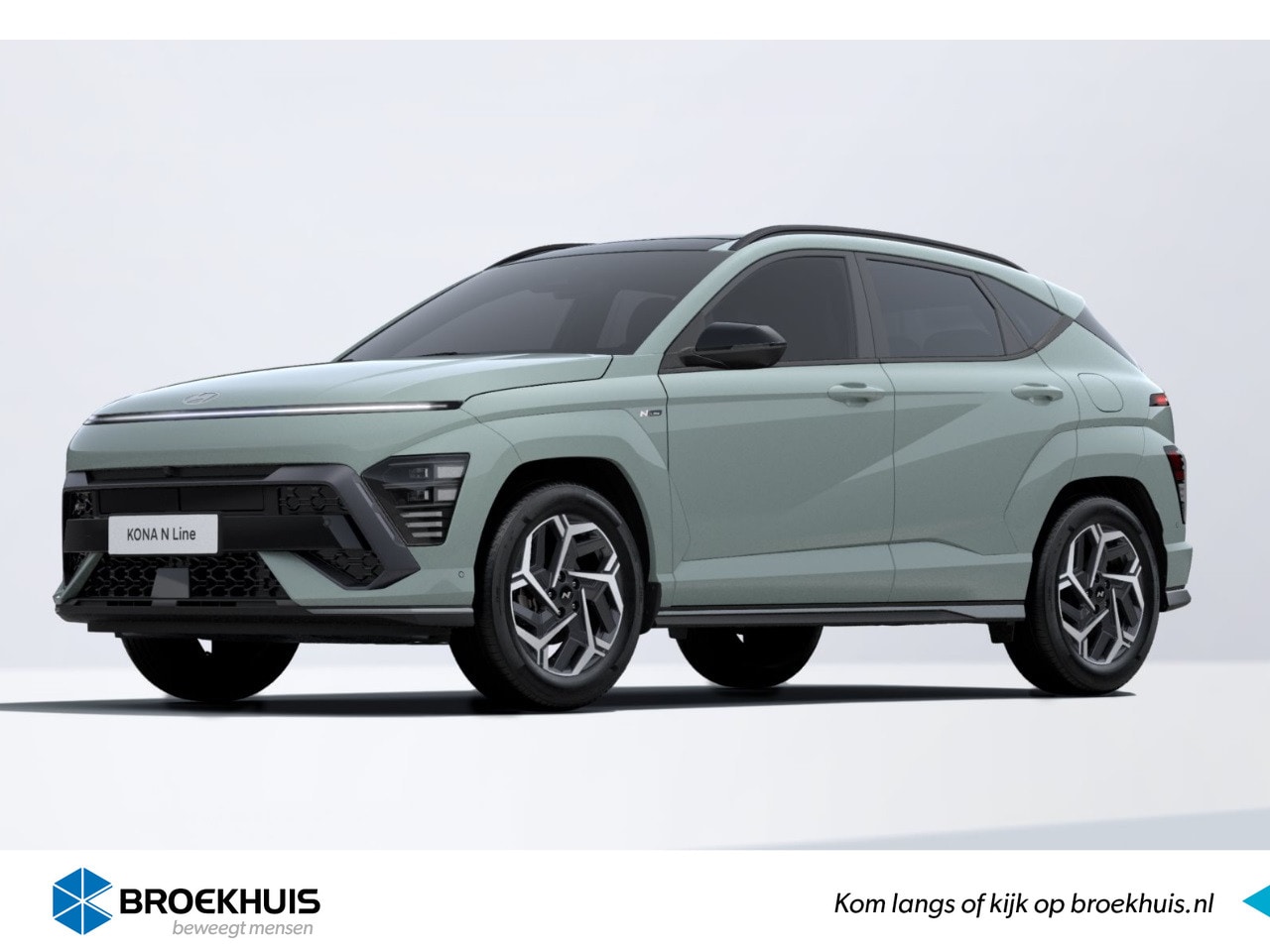 Hyundai Kona - 1.6 GDI HEV N Line Sky | € 4.489,- Voorraad Voordeel | Glazen schuif-/ kanteldak - AutoWereld.nl