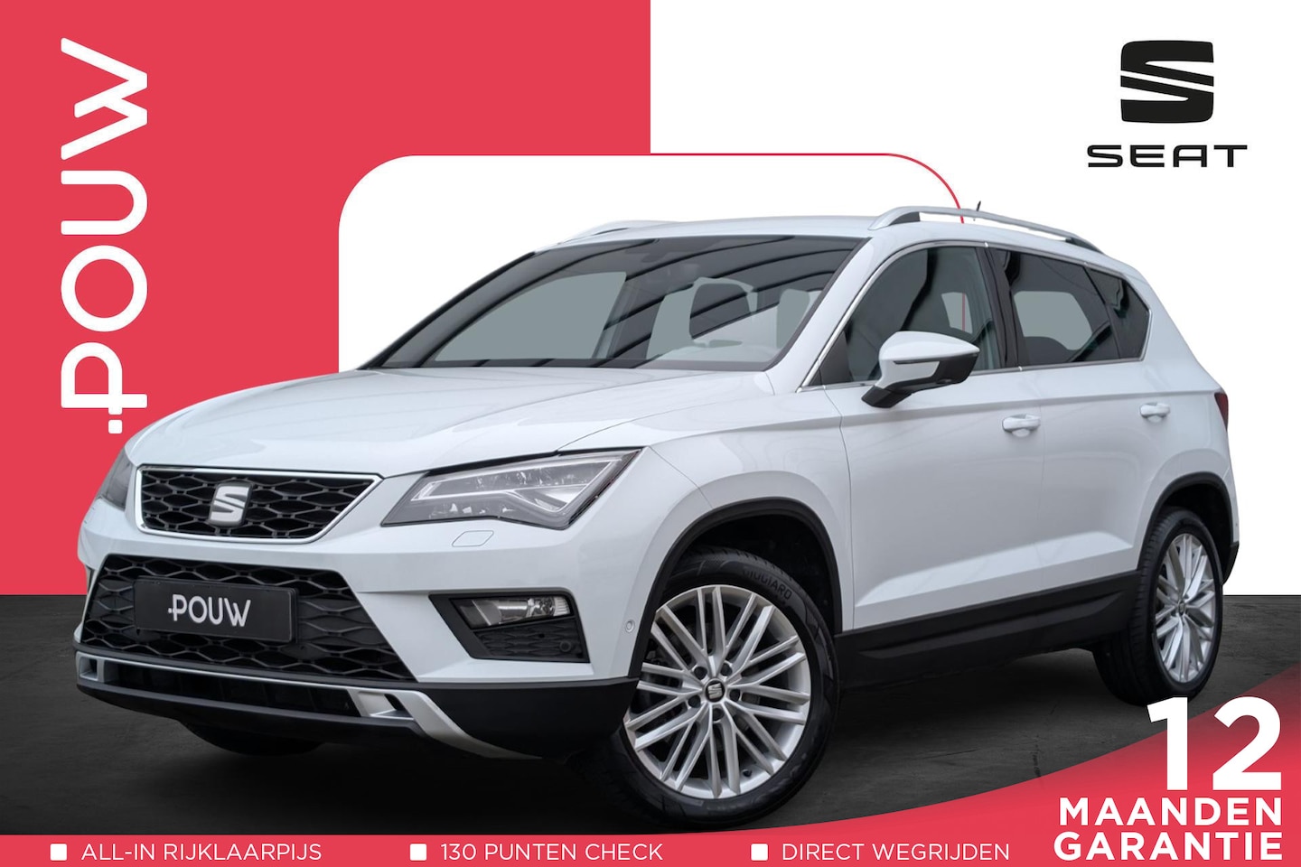 Seat Ateca - 1.4 TSI 150pk DSG Xcellence | Trekhaak | Camera | Navigatie - AutoWereld.nl