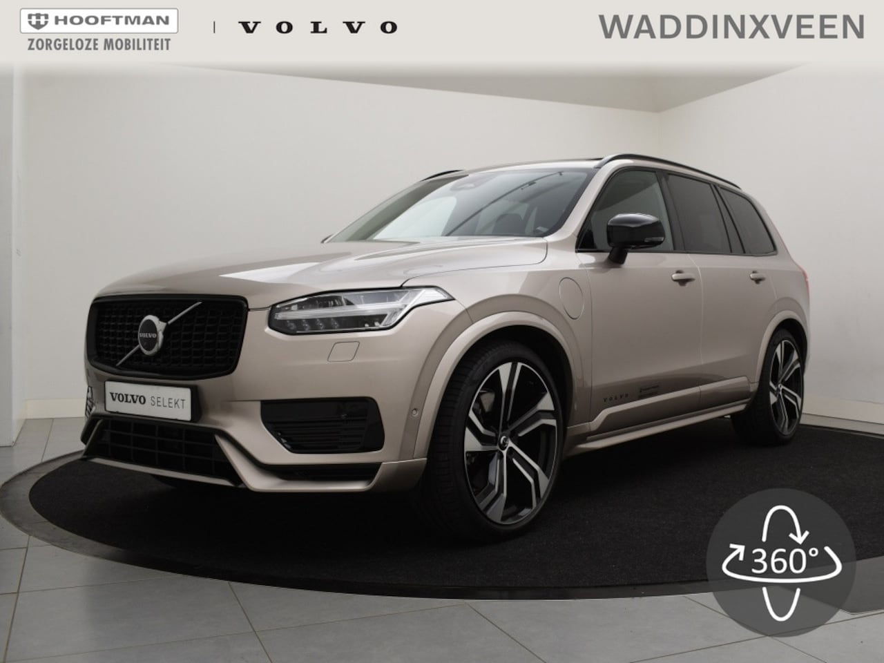 Volvo XC90 - T8 PLUG-IN HYBRID LONG RANGE ULTIMATE DARK 22INCH LUCHTVERING B& - AutoWereld.nl