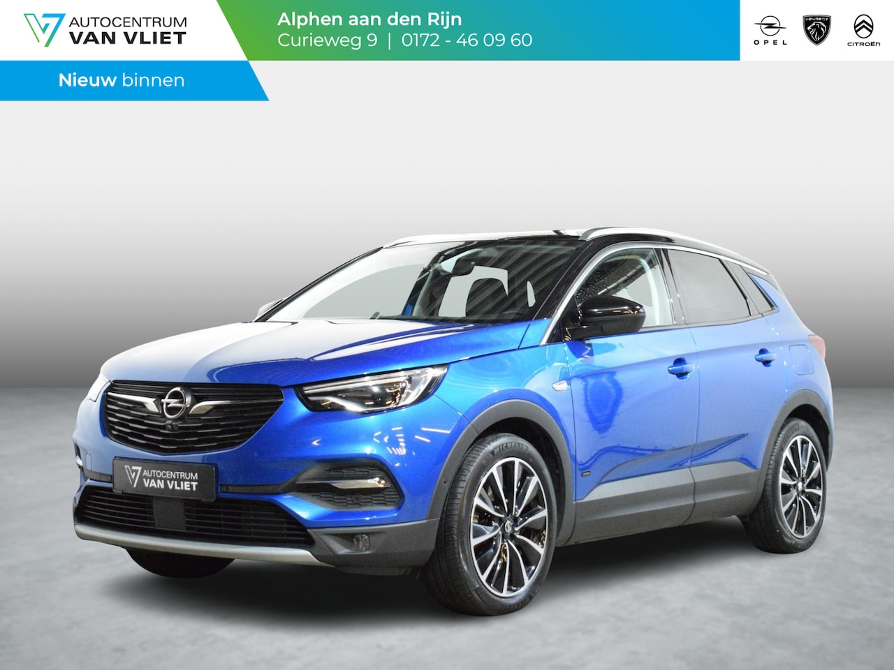 Opel Grandland - 1.6 Turbo Hybrid Ultimate NAVIGATIE | CARPLAY | ACHTERUITRIJCAMERA MET SENSOREN | ELEKTRIS - AutoWereld.nl