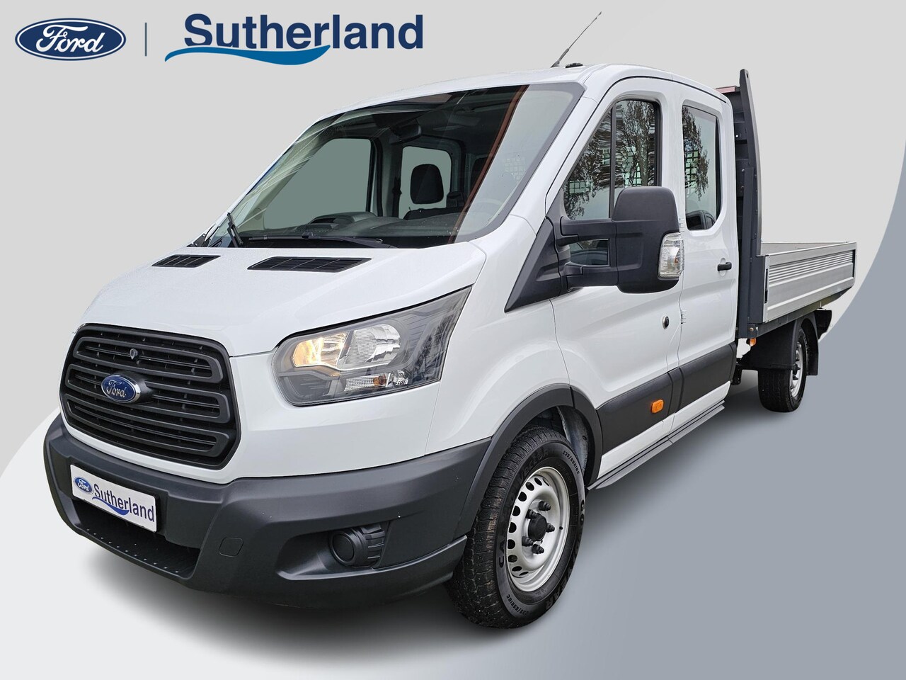 Ford Transit - 350 2.0 TDCI L4H1 DC Trend | Dubbele Cabine | 7-zits | Trekhaak | USB | Bluetooth | Stuurw - AutoWereld.nl