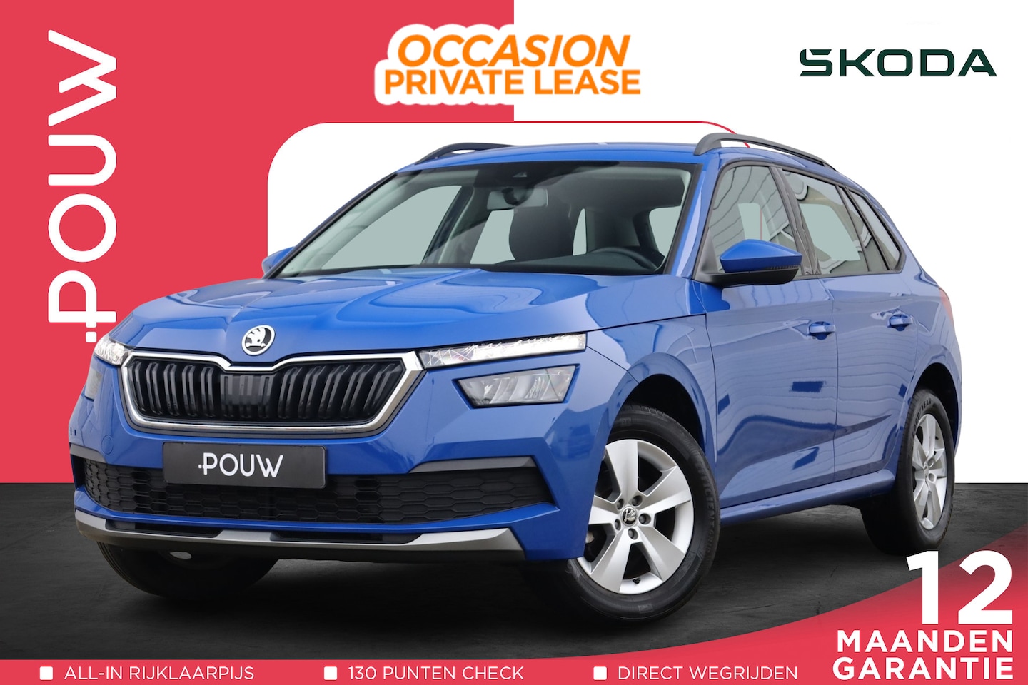 Skoda Kamiq - 1.0 TSI 110pk Ambition | App Connect Navigatie | Cruise Control | Airco - AutoWereld.nl