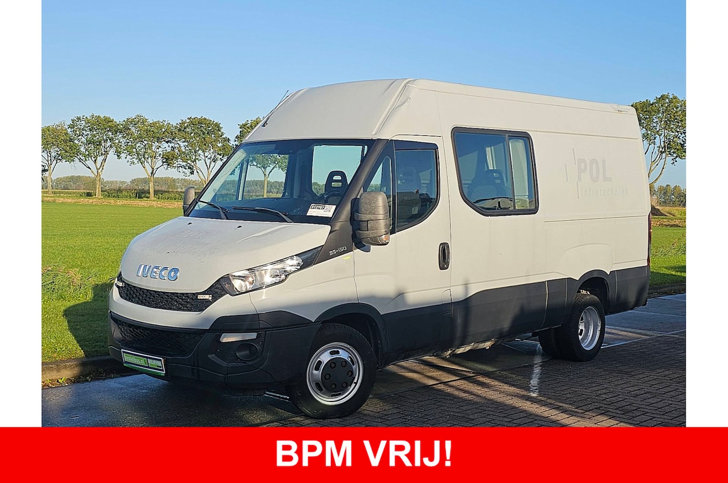 Iveco Daily - 35C15V 3.0 Ltr DUBBELLUCHT DC 150 PK EURO6 3500 KG TREKHAAK! - AutoWereld.nl