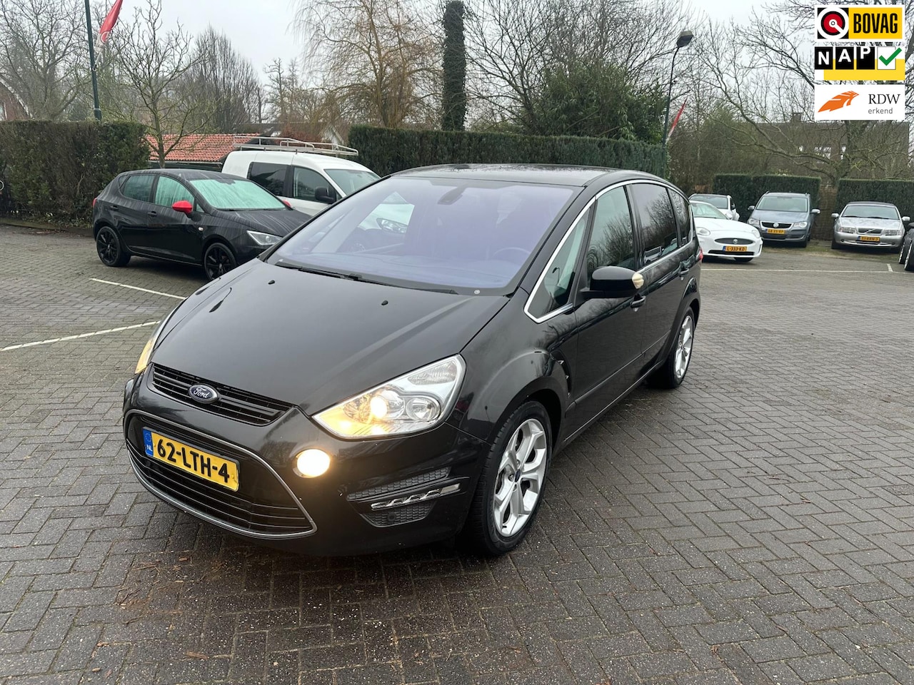 Ford S-Max - 2.0 EcoBoost Titanium 7p automaat . leer , navigatie , panoramadak - AutoWereld.nl