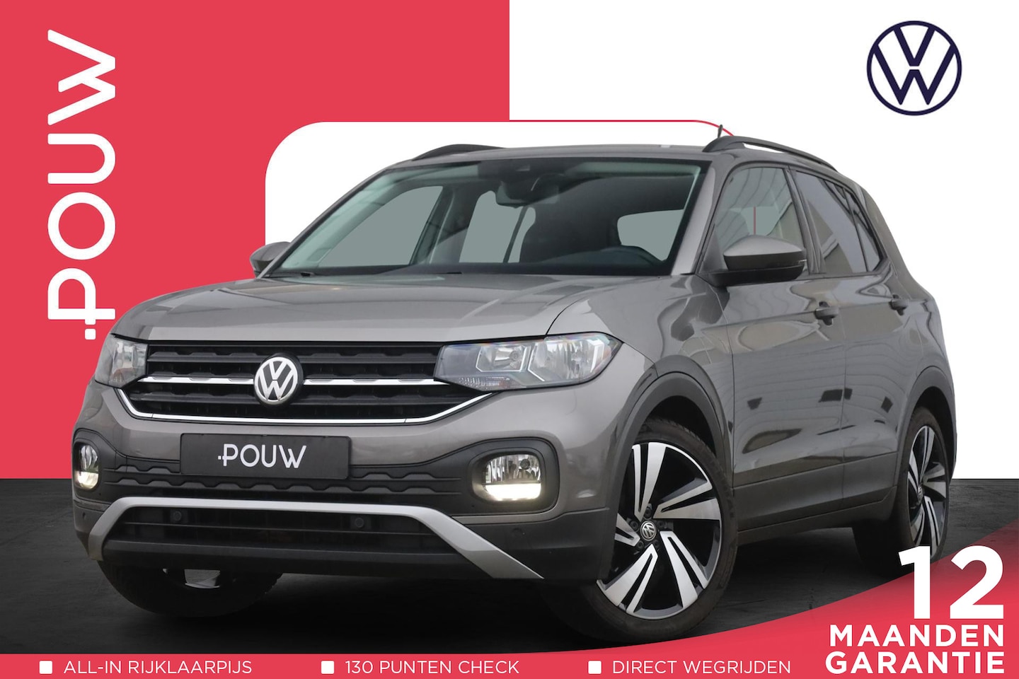 Volkswagen T-Cross - 1.0 TSI 95pk Life | Airco | Navigatie | Parkeersensoren | 18" Velgen - AutoWereld.nl