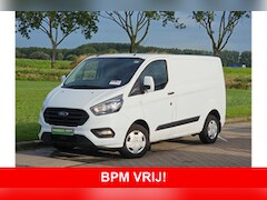 Ford Transit Custom - 2.0 TDCI L2H1 2x zijdeur, automaat, airco, navi, pdc