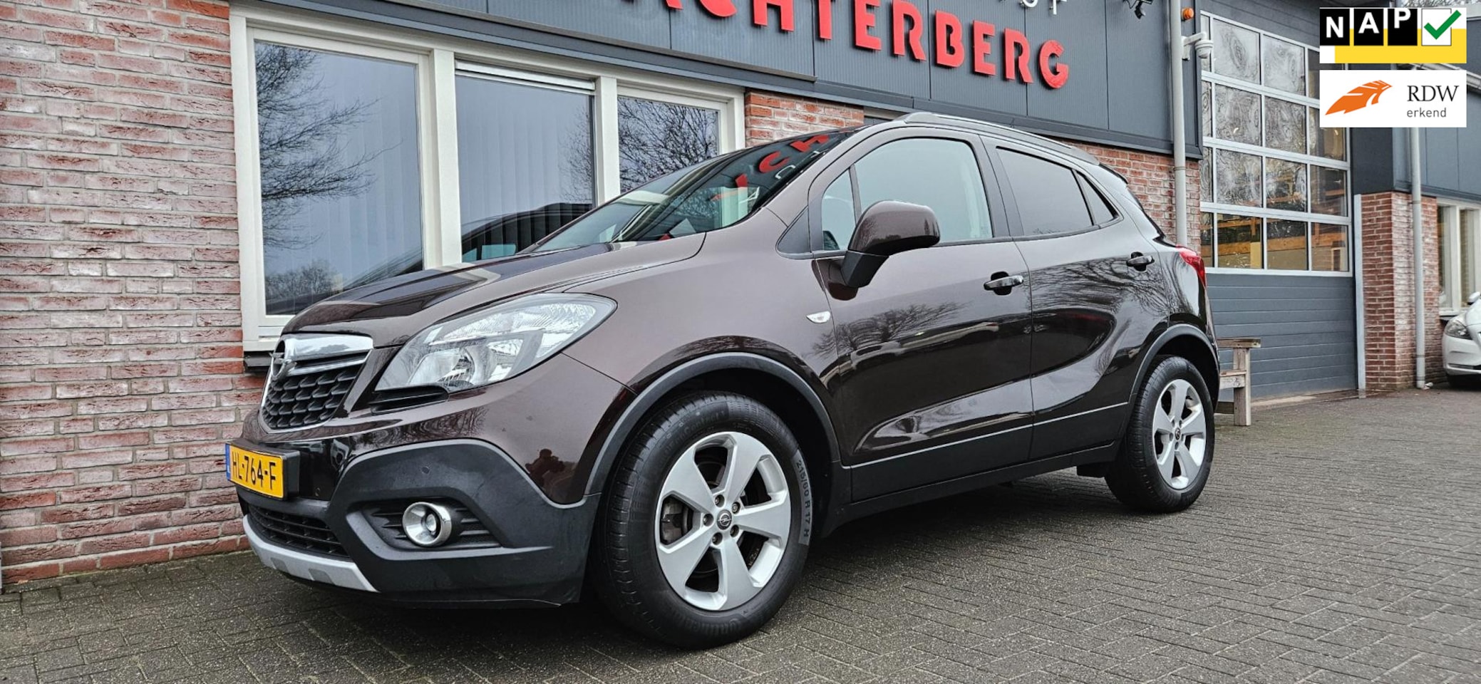 Opel Mokka - 1.4 T Edition Trekhaak! Navigatie! Airco! Cruise Control! Nette Auto! Dealer Onderhouden! - AutoWereld.nl