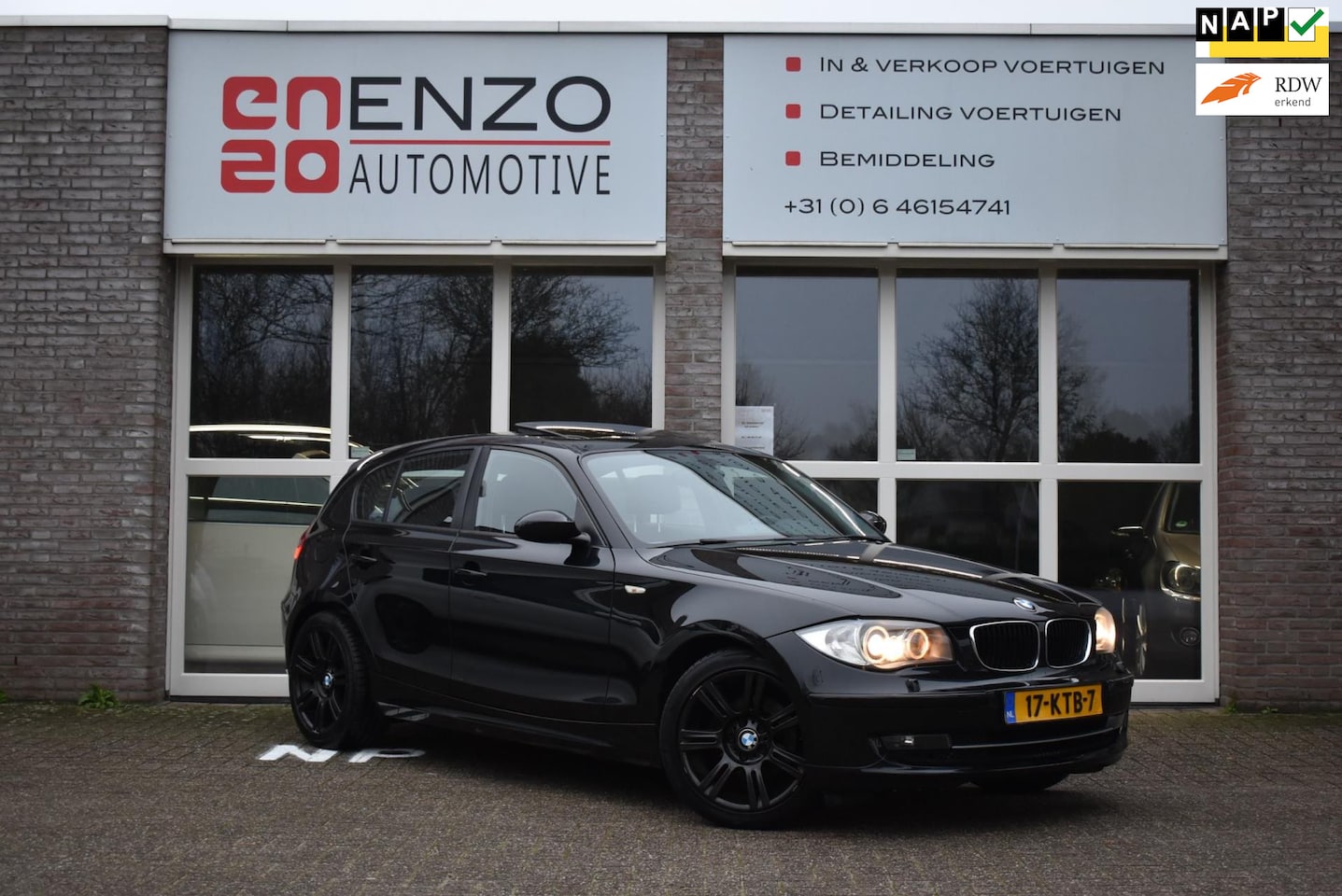 BMW 1-serie - 118i Vol Opties Nwe ketting Pano Automaat Xenon - AutoWereld.nl