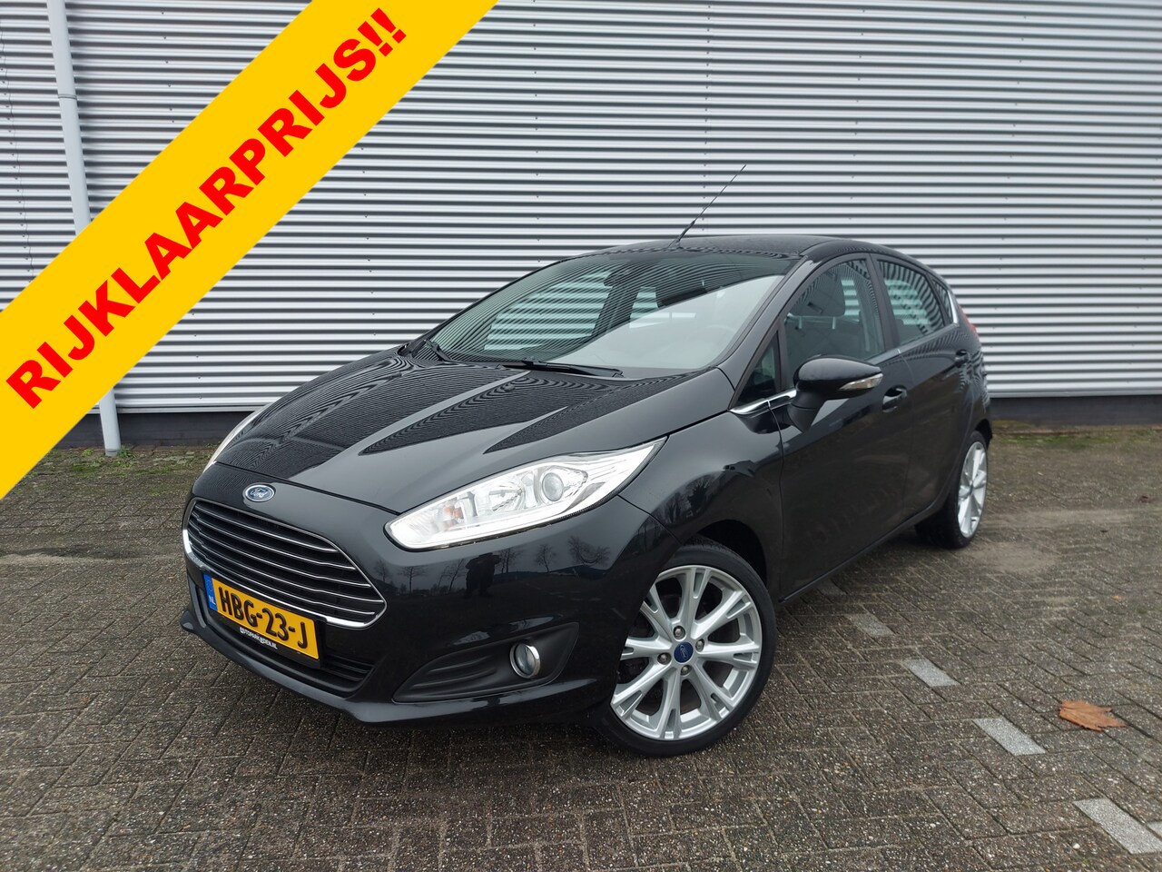 Ford Fiesta - 1.0 EcoBoost Titanium 1.0 EcoBoost Titanium, airco,cruisecontrol,parkeersensoren achter, - AutoWereld.nl