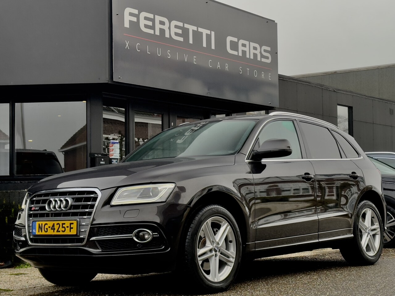 Audi Q5 - 3.0 TDI AUT7 QUATTRO 2X S-LINE 245 PK LEDER NAVI AIRCO LED LMV PDC - AutoWereld.nl