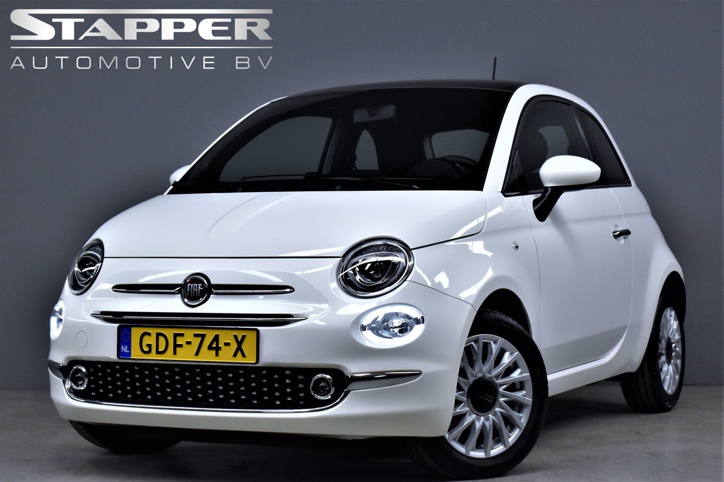 Fiat 500 - 1.0 70pk Hybrid Dolcevita Panorama/Carplay/Climate/Cruise/Dab/Led/Pdc/Lmv - AutoWereld.nl