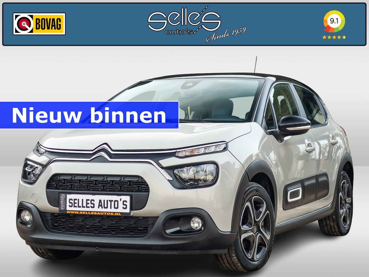 Citroën C3 - 1.2 PureTech Shine | Camera | applecarplay | Stoelverwarming - AutoWereld.nl