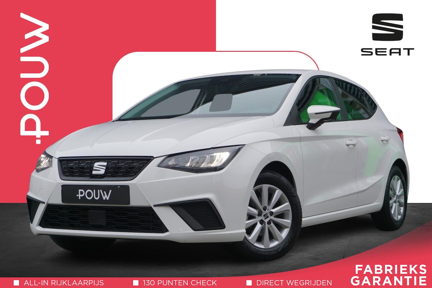 Seat Ibiza - 1.0 EcoTSI 95pk Style | FullLink Navigatie | PDC Achter | Climatronic - AutoWereld.nl