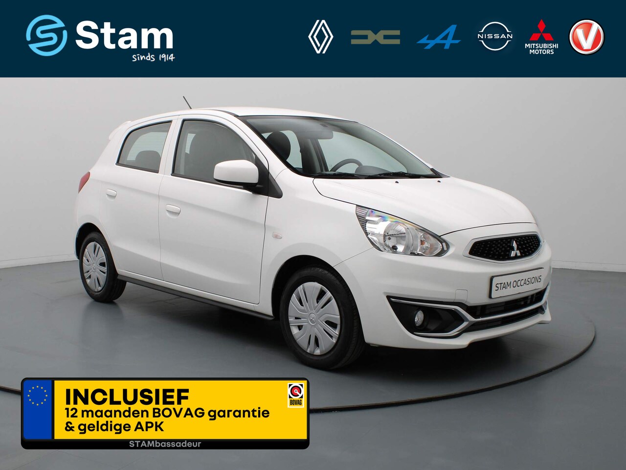 Mitsubishi Space Star - 70pk Cool+ Airco | Elektr. ramen voor | Radio-/cd-speler - AutoWereld.nl