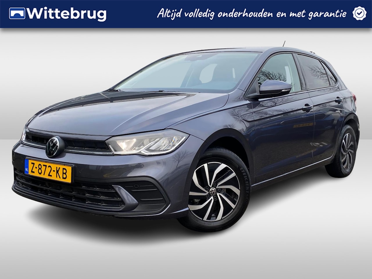 Volkswagen Polo - 1.0 TSI 95PK DSG Life Edition / Achteruitrijcamera / Parkeersensoren / Navigatie / Draadlo - AutoWereld.nl