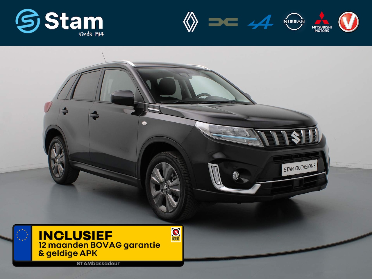 Suzuki Vitara - 115pk Hybrid Select Adapt. cruise | Camera | Carplay | Climate | Stoelverwarming - AutoWereld.nl