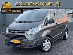 Ford Transit Custom - 290 2.2 TDCI L2H1 Limited DC Dubbele Cabine, Navi, Airco, Cruise, Stoelverwarming, Trekhaa