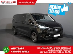 Ford Transit Custom - 2.0 TDCI 150 pk L2 DC Dubbel Cabine LIMITED 2x Schuifdeur/ Adapt. Cruise/ Elek. Trekhaak/