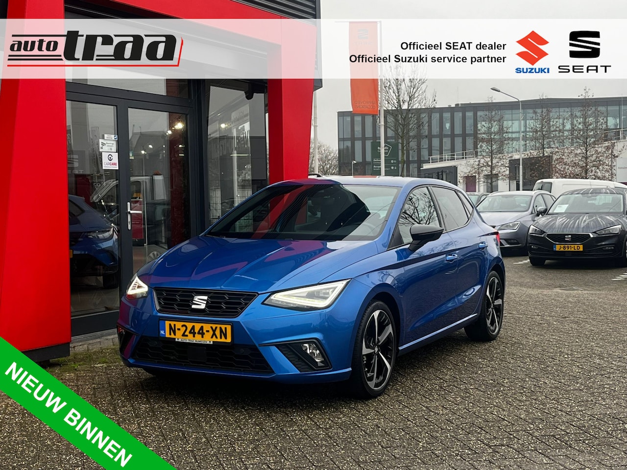 Seat Ibiza - 1.0 EcoTSI FR Business Intense / 18'' LMV / Navigatie / Camera / - AutoWereld.nl