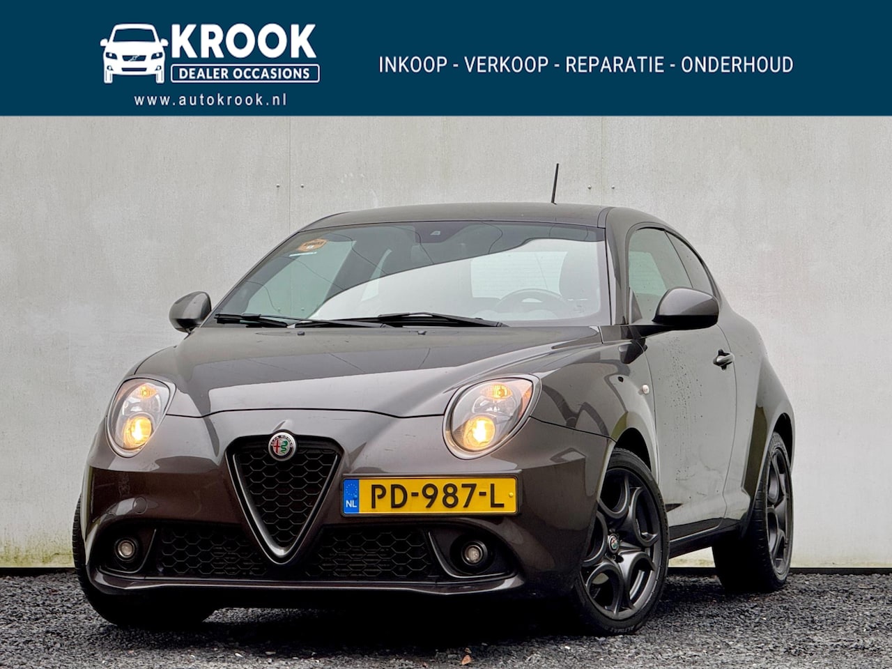 Alfa Romeo MiTo - 0.9 TwinAir ECO Super | 2017 | Leder | Navigatie | - AutoWereld.nl